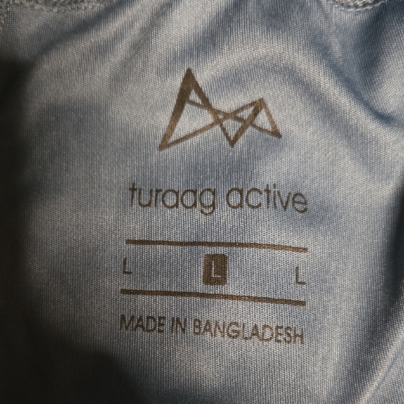 Men's Blue Athletic Shorts with Black Stripes - Picture 5 of 5